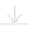Ekena Millwork Richland Architectural Grade PVC Gable Bracket, 84"W x 56"H x 4"D x 4"F, 16/12 Pitch GBP084X56X0404RIC00 - alternate 5